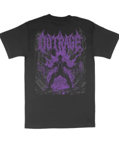 Nutrex Outrage Anime Beefy Retro Shirt